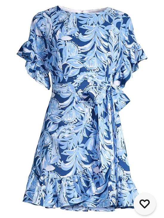 Lilly Pulitzer Dresses & Skirts - Lilly Pulitzer Darlah Dress 002764 High Tide Navy - Size 14